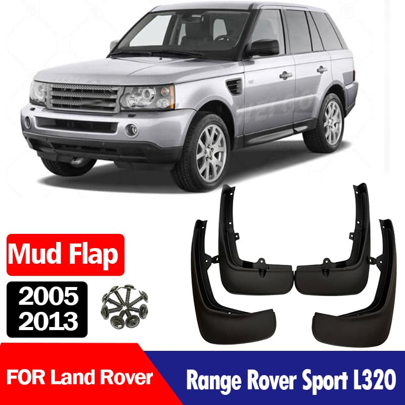 For 06-13 Land Rover Range Rover Sport L320 Mud Flaps Mud Guards