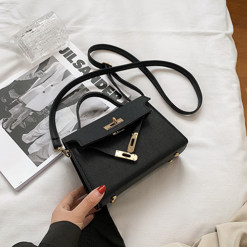 Trendy Kelly Bag Mini for Women, 2024 New Fashion Ins Handbag, Shoulder Crossbody Bag