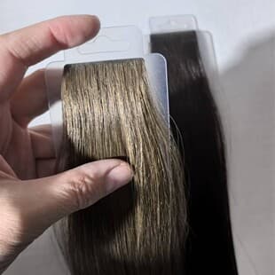 Machine-made PU Handmade Tape-in Real Human Hair Invisible Tape In Hair Extensions