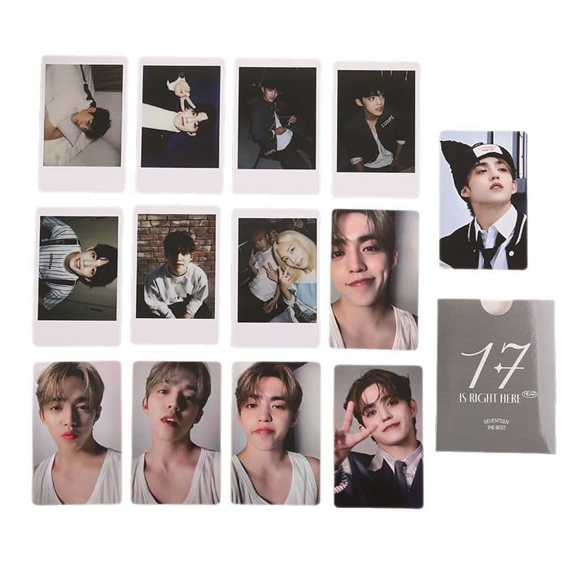 Same photocards used by K-pop group 17 SEVENTEEN for their new album