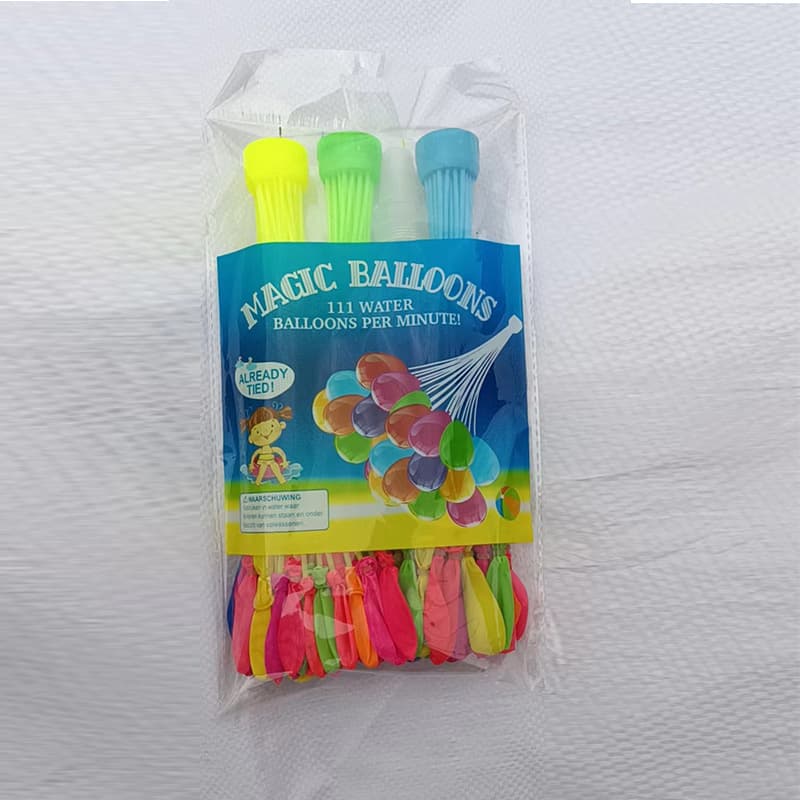 Outdoor Water Balloon Fight Balloons, Self-Tying Water Balloons, Water Splashing Festival Balloons, Quick-Fill Water Balloons