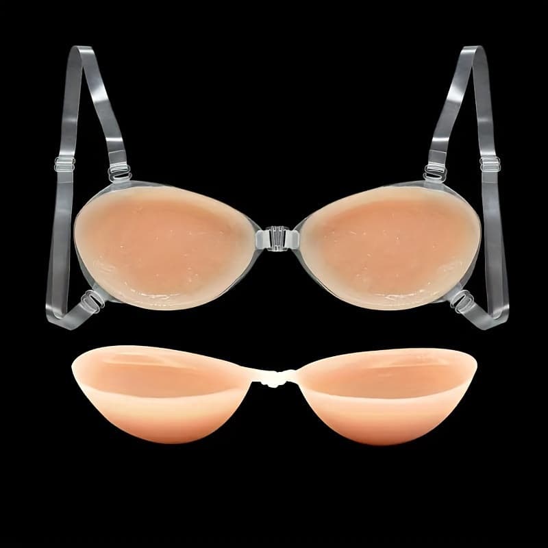 2026 cross-border new European and American style, one reusable elegant seamless silicone strapless bra