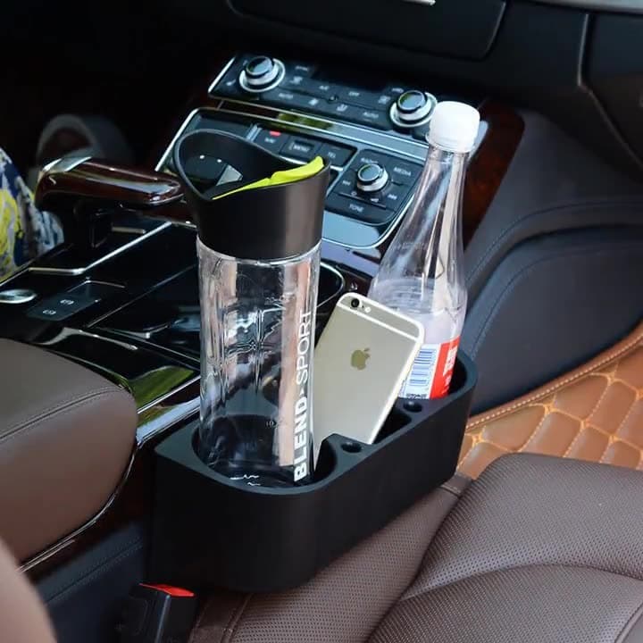 Car Crevice Cup Holder, Creative Beverage Cup Holder, Water Bottle Holder, Car Storage Box for Vehicle Interior