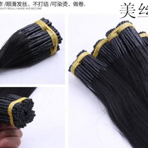 Bangbang PU Hair Extension Weft Crystal Hair Weft Feather Hair Extension 6D Second Generation 8D Nano Hair Extension Straight False Hair