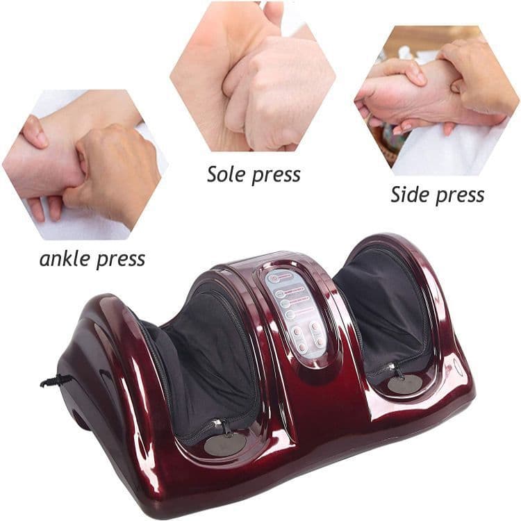 Home Use Massage Foot Therapy Machine Deep Tissue Percussion Foot Massager for Pain Relief Muscle Recovery