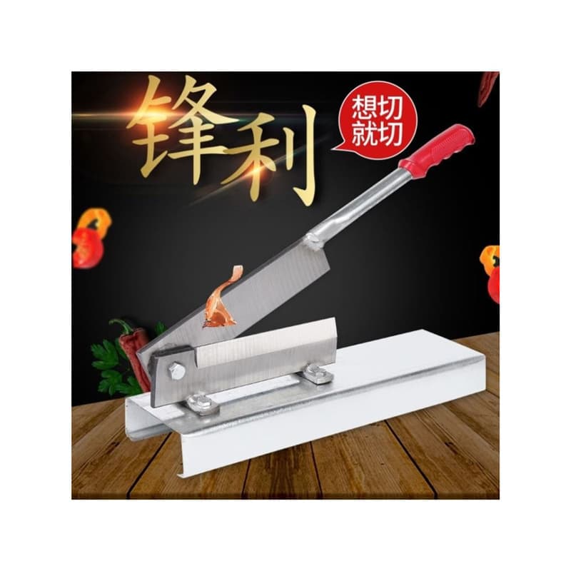 Stainless Steel Slicer for Cutting Herbs and Ribs, Commercial and Household Kitchen Small Cleaver, Chopping Knife, Chicken Feet Guillotine