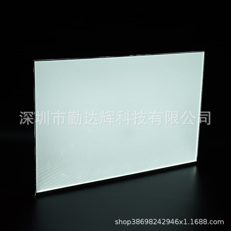 LED Light Panel Diffuser Plate Flat Light Guide Plate Light Box Wall-Mounted Billboard Ultra-Thin Storefront Light Guide Plate