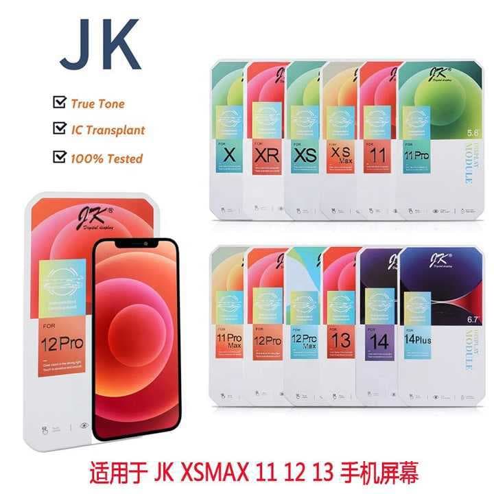 JK Screen Assembly for Apple iPhone X XS Max 12 XR 11 Pro Max 14 13 Pro 15
