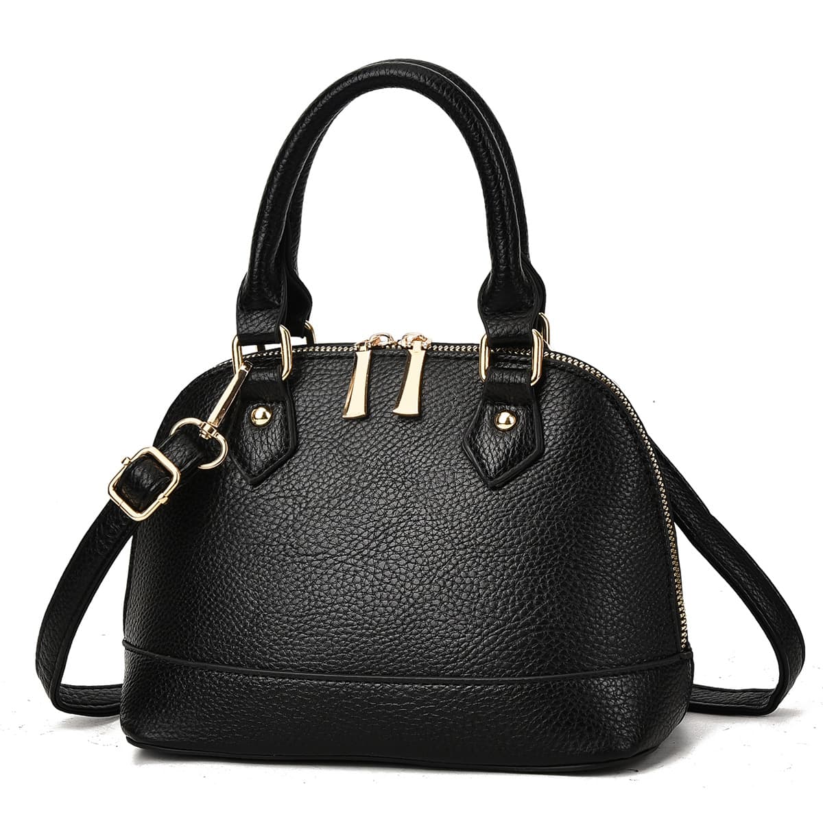 New Fashion Shell Bag Women's Versatile Shoulder Crossbody Bag European American Retro Handbag PU Leather Texture Niche Women's Bag
