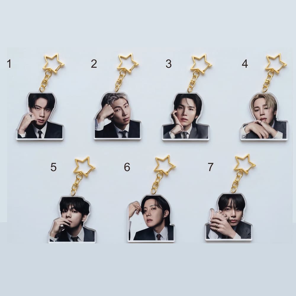 BTS peripherals BTS V Jungkook pendant Park Jimin Kim Taehyung keychain pendant A049