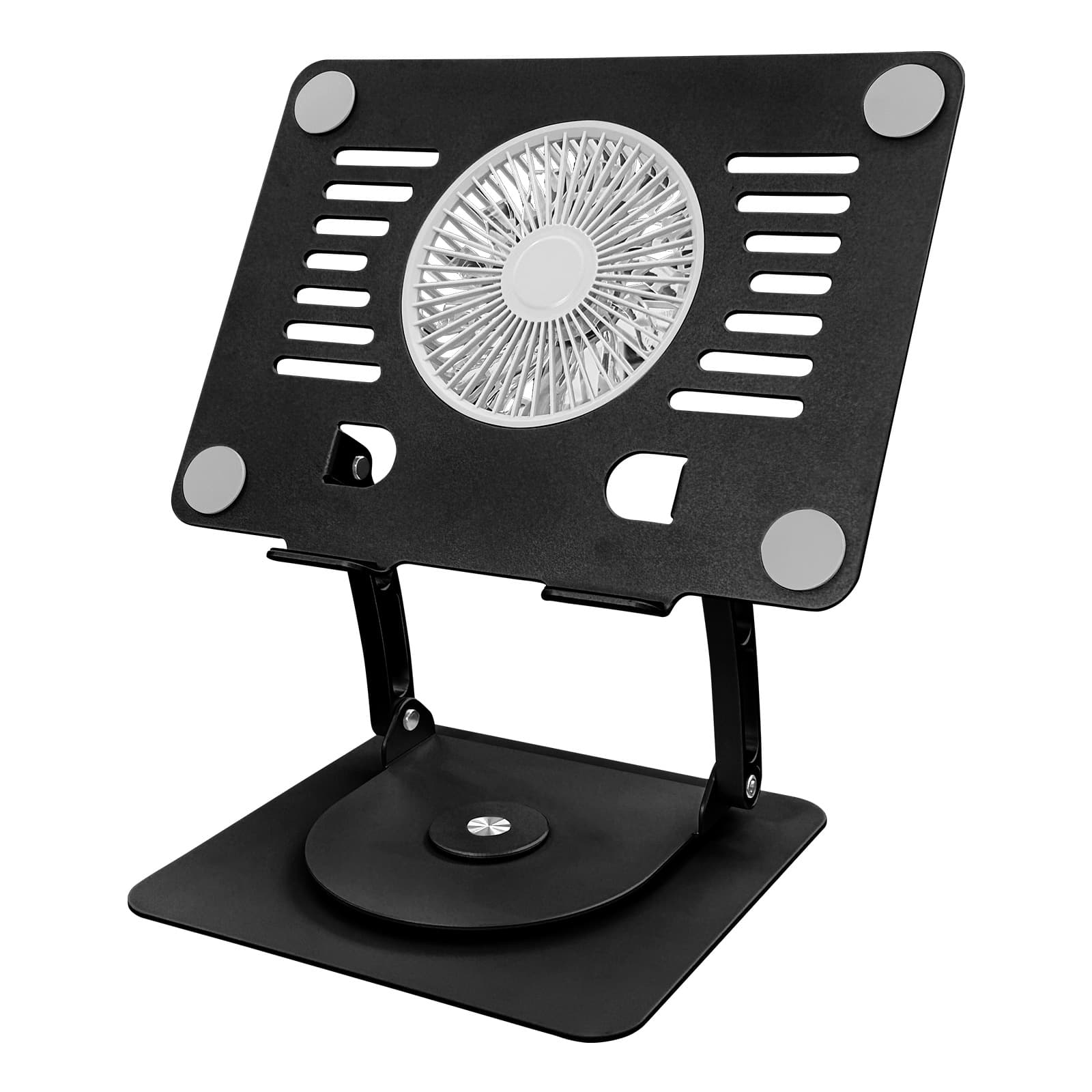 Metal Adjustable Folding Dual-Layer Cooling Stand Base Desktop Laptop Computer Stand Tablet Notebook Holder