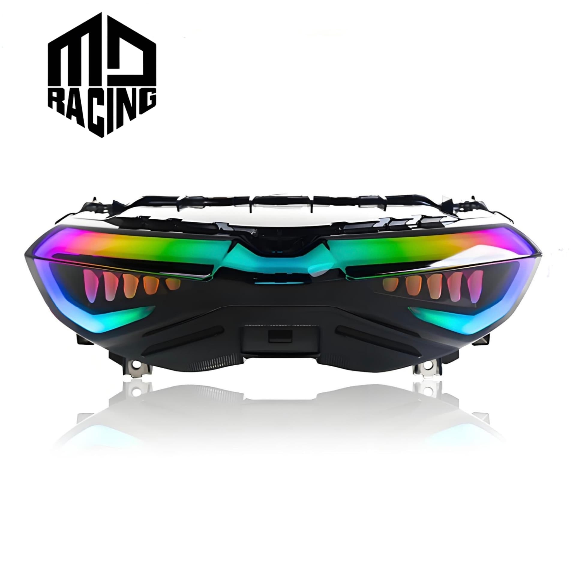 Manufacturer's hot-selling motorcycle accessories are suitable for YAMAHA 2020 NMAX155 RGB modified colorful tail lights