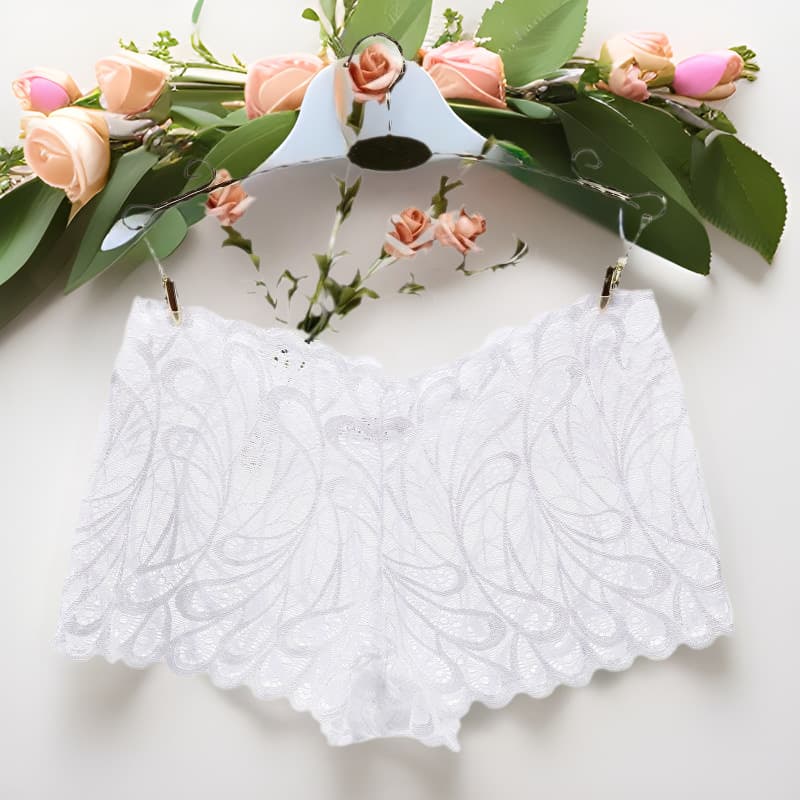 Foreign Trade Lace Underwear for Women Plus Size Women Sexy Lace Underwear for Girls Pure Desire Lace Boxer Briefs for Women