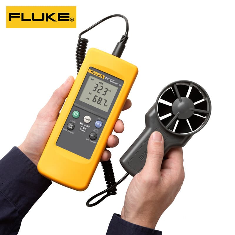 Fluke FLUKE 922/925/F922KIT Vane Anemometer Wind Speed Meter