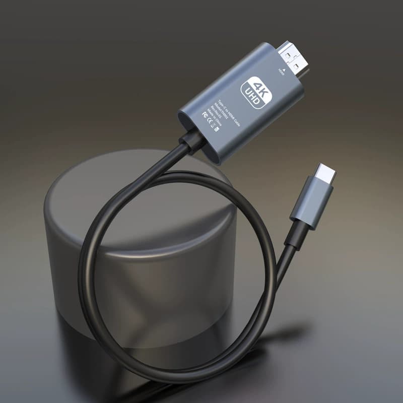 Amazon USB Type-C to HDMI Adapter Cable Type C to HDMI 1080P 4K 2M