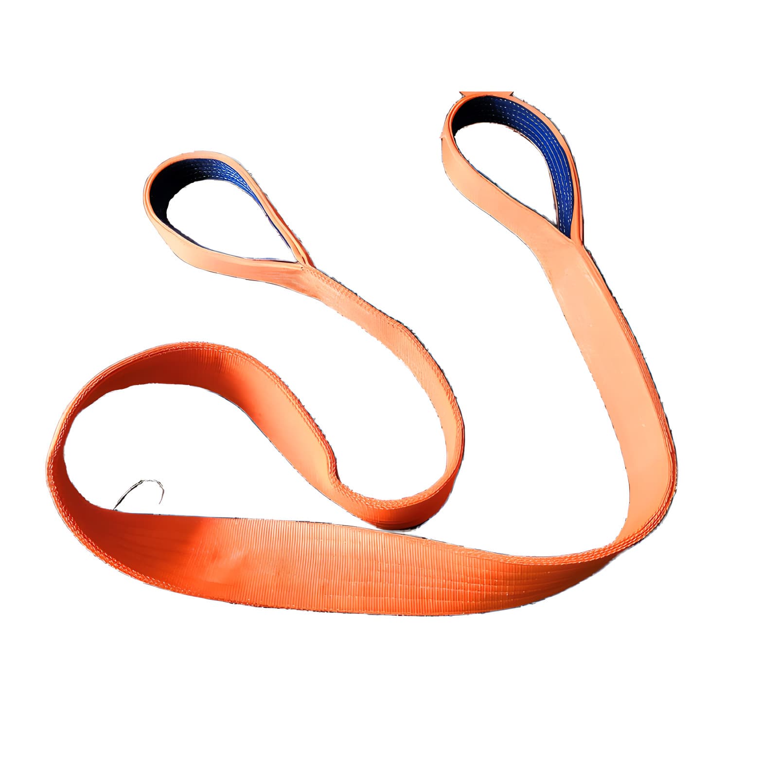 Shenzhou Lifting Equipment Manufacturer Direct Supply Polyester Reinforced Flat Sling Wear-Resistant Synthetic Fiber Lifting Belt