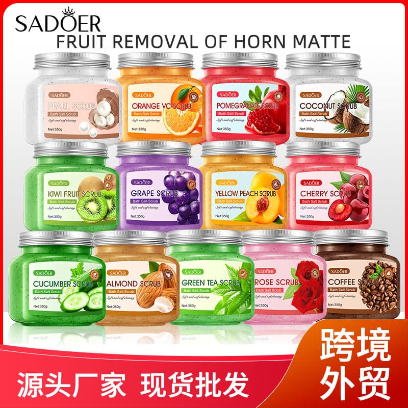 SADOER Fruit Exfoliating Scrub for Deep Cleansing and Skin Purification - Cross-border Wholesale