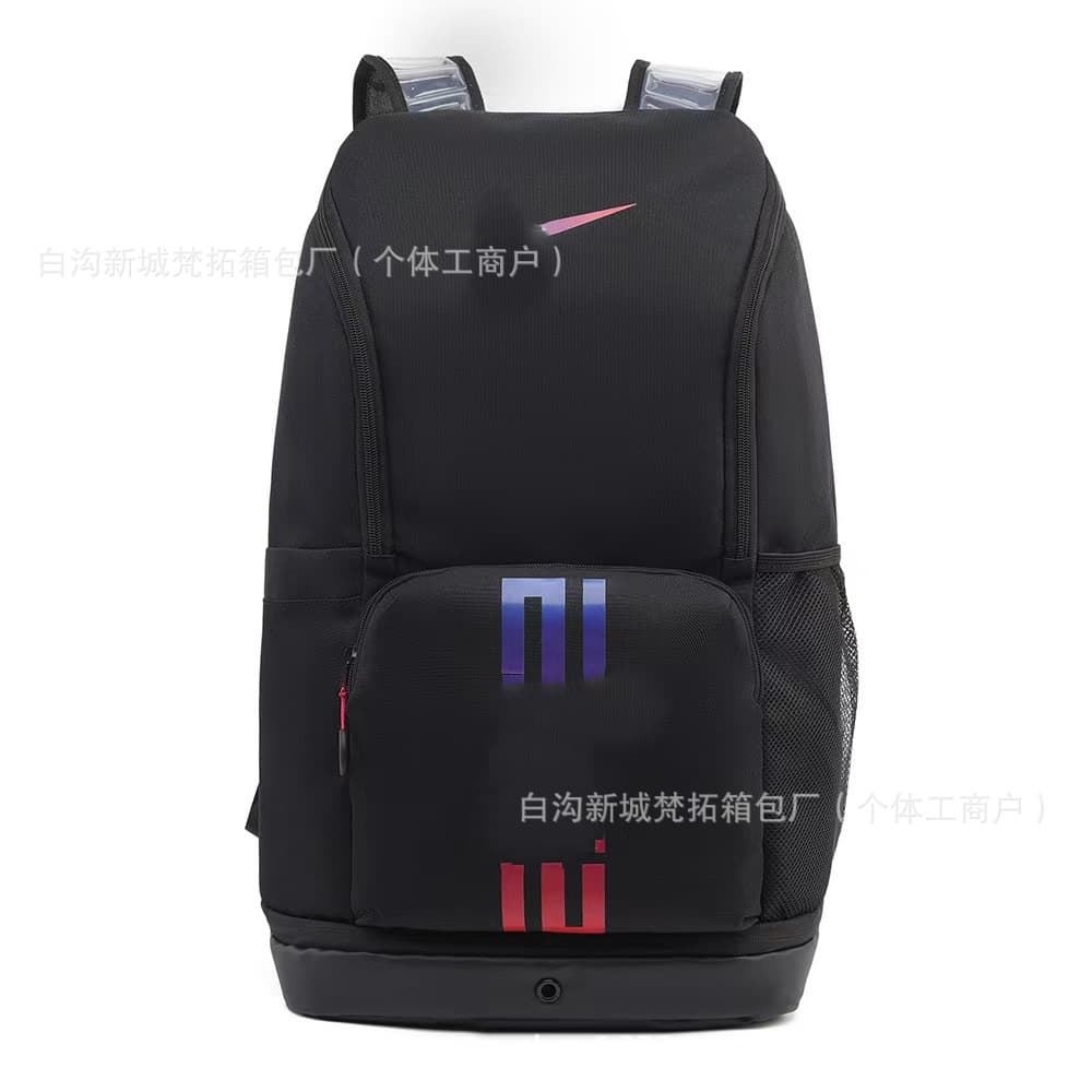 Manufacturer Basketball Air Cushion New Student American Style Backpack Large Capacity Air Cushion Sports Fitness Athletic Travel Bag