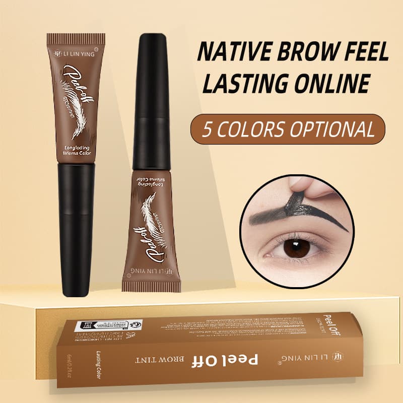 EYEBROW Peel-off Eyebrow Pencil Eyebrow Powder Tint Waterproof Long-lasting Setting Non-fading Eyebrow Gel Cross-border Peel-off Eyebrow Gel