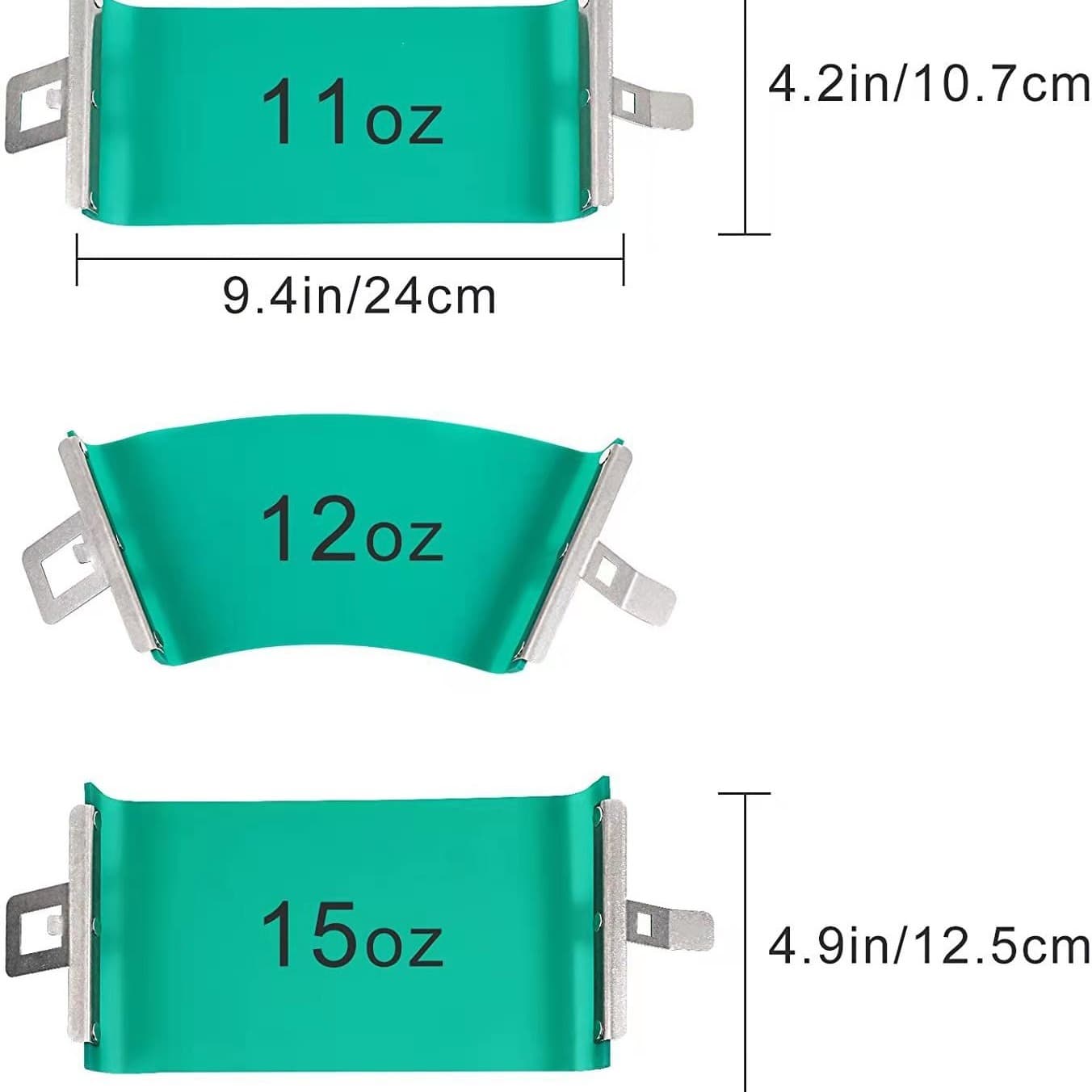 3d Heat Transfer Vacuum Cup Silicone Clamp Mark Cup Clamp Silicone 110z 120z