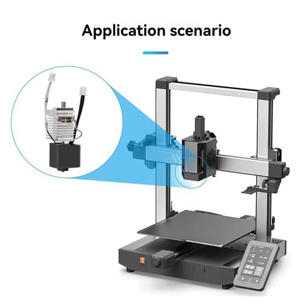 1 Set Color: As Picture Material: Aluminum 3D Printer Accessories Anycubic Kobra3 Nozzle