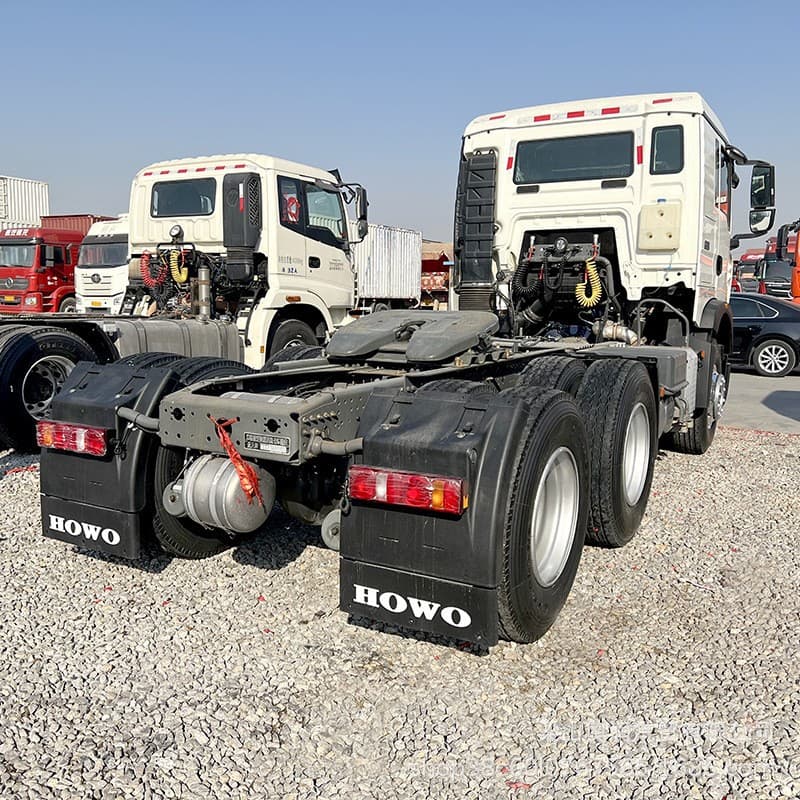 Sales to Africa HOWO tractor, used 10-wheel heavy truck, 371 horsepower cargo transport head