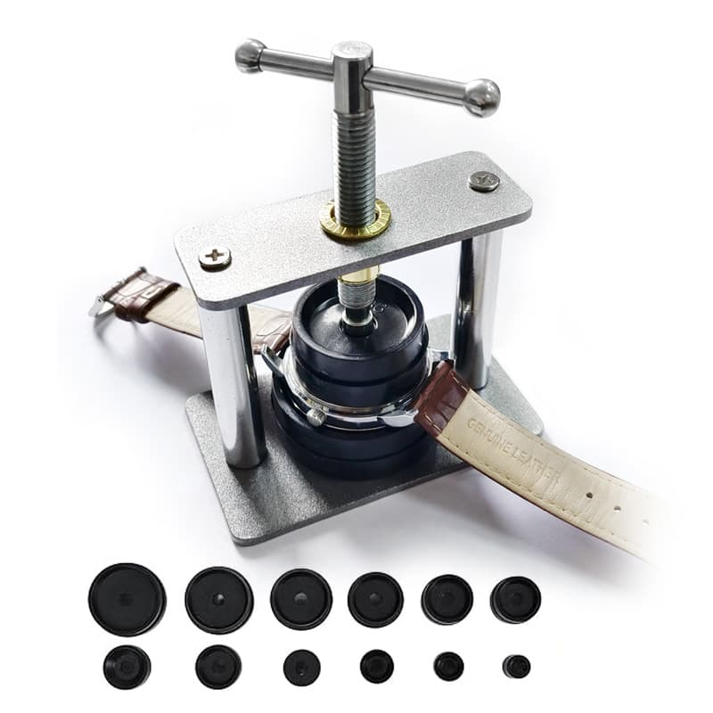 Watch Repair Tool Kit Case Back Press Watch Cover Closer Battery Replacement Tool Adjustable