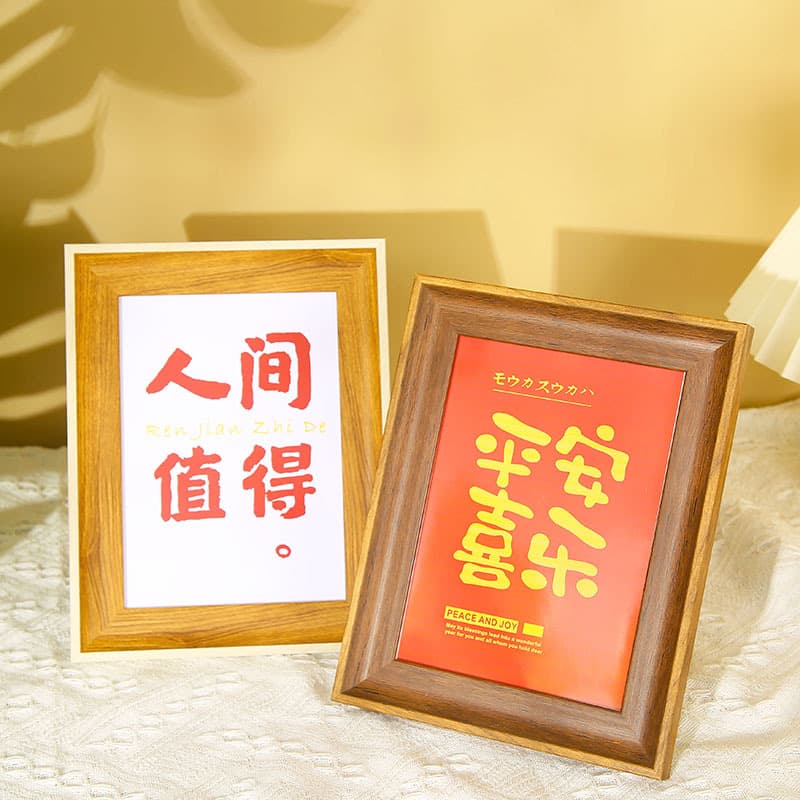 American photo frame table setting simple and creative 10 inches 8 inches 7 inches 6 inches 5 inches A4 inches wall-mounted wedding photo frame picture frame