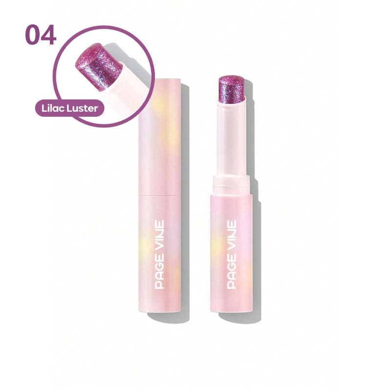 Cross-border Cosmetics PAGE VINE Bestselling Water Gloss Jelly Highlighter Eyeshadow Stick Super Shiny Multi-Color Eyeshadow Highlighter Stick