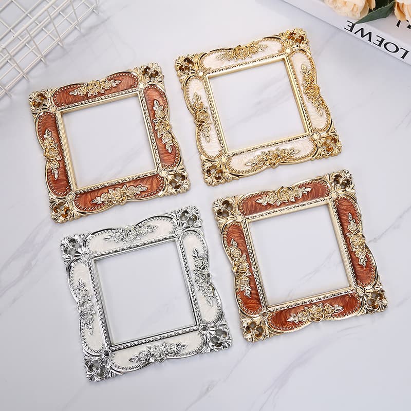 Amazon European and American Acrylic Rose Home Switch Cover Retro Light Luxury KTV Hotel Switch Sticker Home Socket