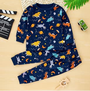 Spring Children's Underwear Set Pure Cotton Baby Pajamas Home Wear Wholesale