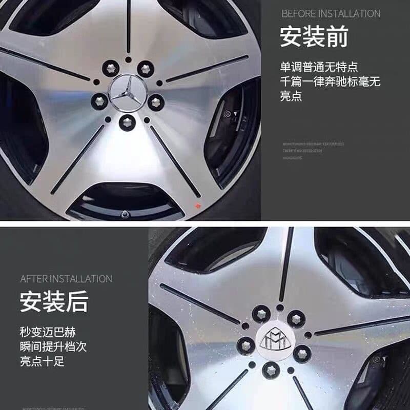 Mercedes-Benz Original New OEM Wheel Hub Cap S350 S400 S450 S560 S480 Modified Wheel Hub Cap