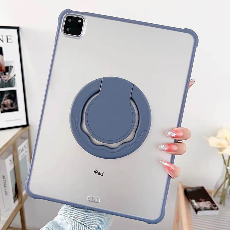 Compatible with Xiaomi Pad 6S Pro Case, Redmi Pad SE Matte with Stand, Pad 5/6 Transparent Shockproof Cover