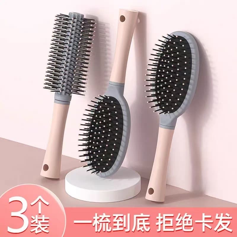 Comb Air Cushion Comb for Women's Long Hair Curly Hair Artifact Home Head Scalp Massage Meridian Air Bag Comb Fluffy