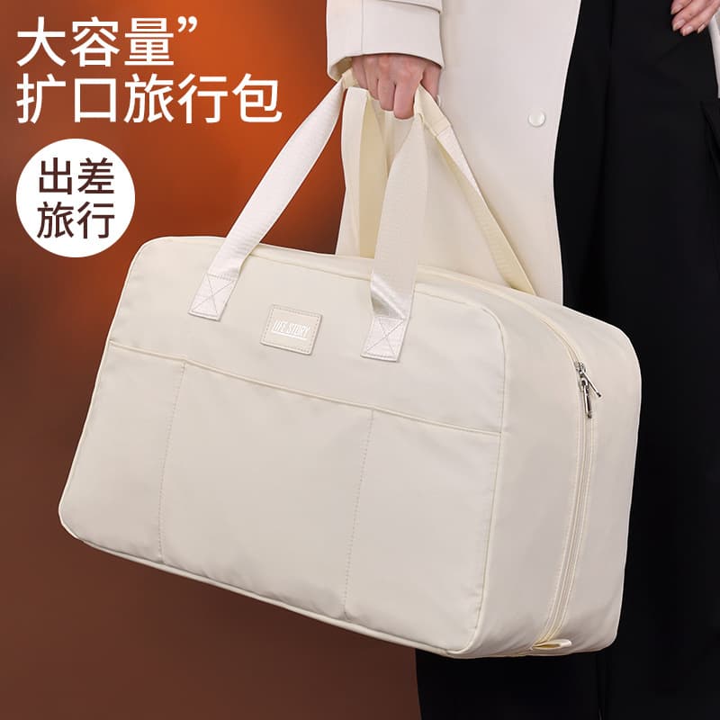Cross-border New Premium Large Capacity Expandable Travel Bag Yoga Gym Bag Sports Bag Short Trip Duffle