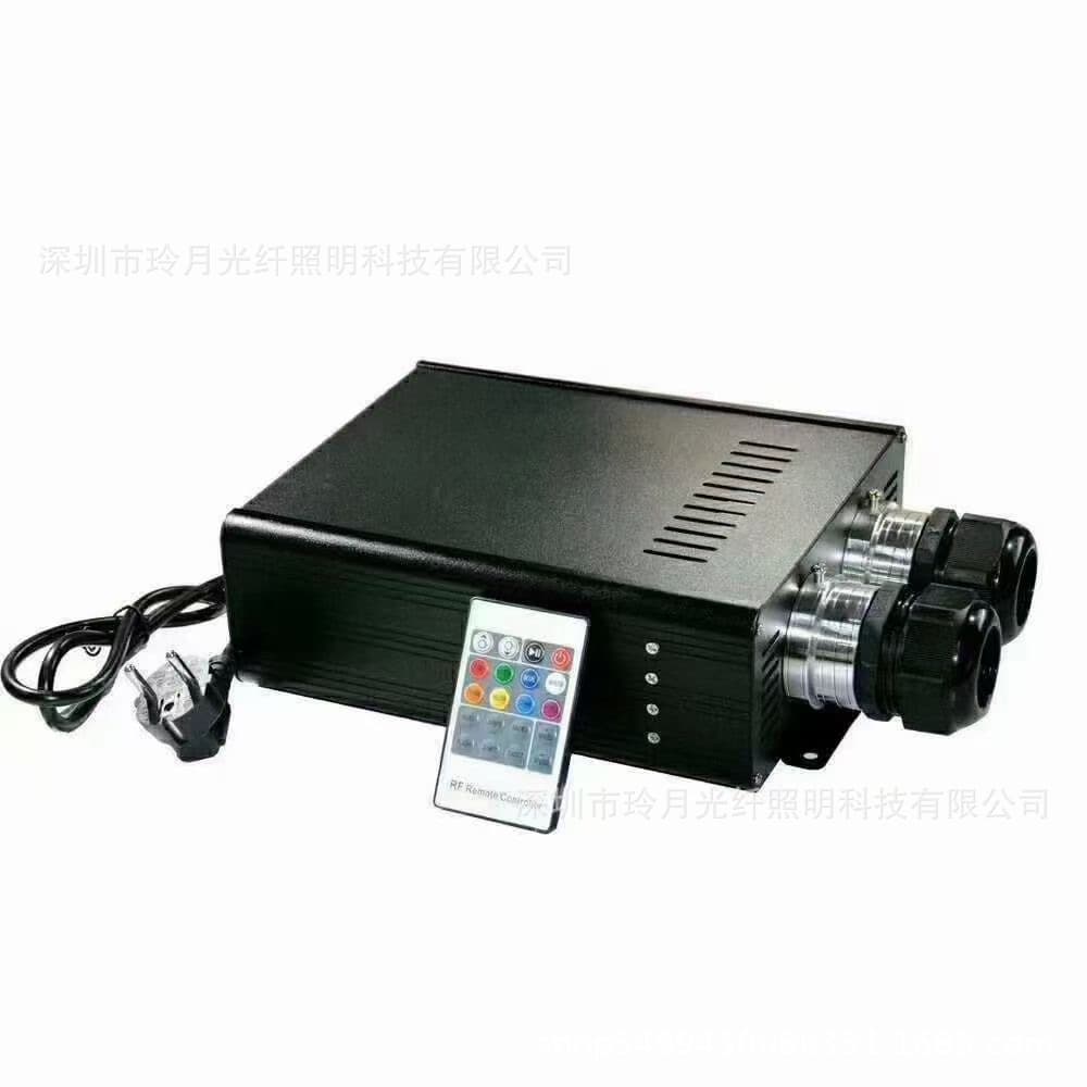LED 16W 18W 45W 75W 100W Starry Sky Ceiling Pool Fiber Optic Machine RGBW Twinkling Car LED Light Source Generator