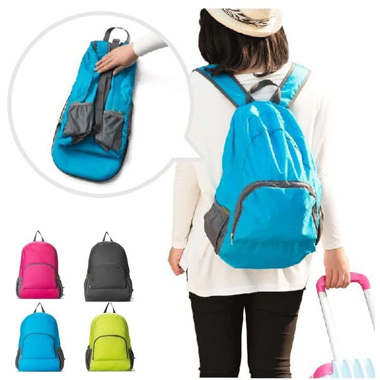 Foldable outdoor hiking backpack, waterproof, ultra-lightweight, thin summer travel bag for men and women, suitable for outdoor sports and hiking.