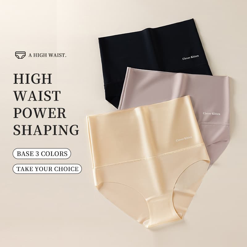 Cross-border Hot Selling Seamless Shapewear Panties, Skin-friendly Soft High-waist High Elastic Body Shaping Women's Invisible Bottom Lift Buttocks Waist Cincher Pants