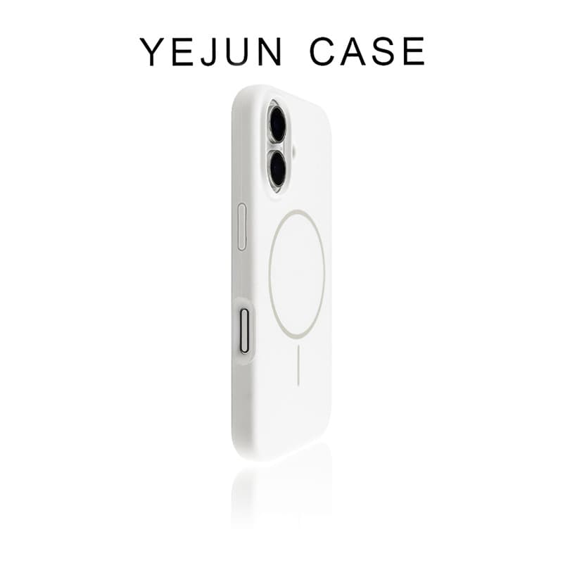 Liquid Skin-Feel Thin Ring Magnetic Case for iPhone 18 Pro Max, Silicone Cover for Apple 17 Large Cutout Protective Case