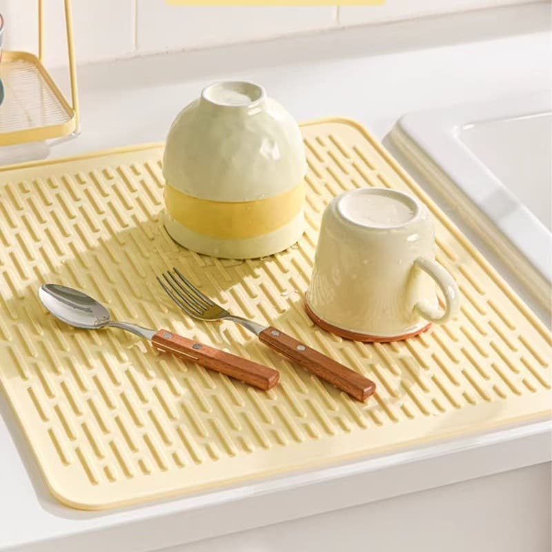 Silicone Heat Insulation Mat, Drying Mat, Kitchen Countertop Protection Pad, Non-Slip Mat, Cutting Board Fixing, Table Mat, Pot Mat, Heat-Proof