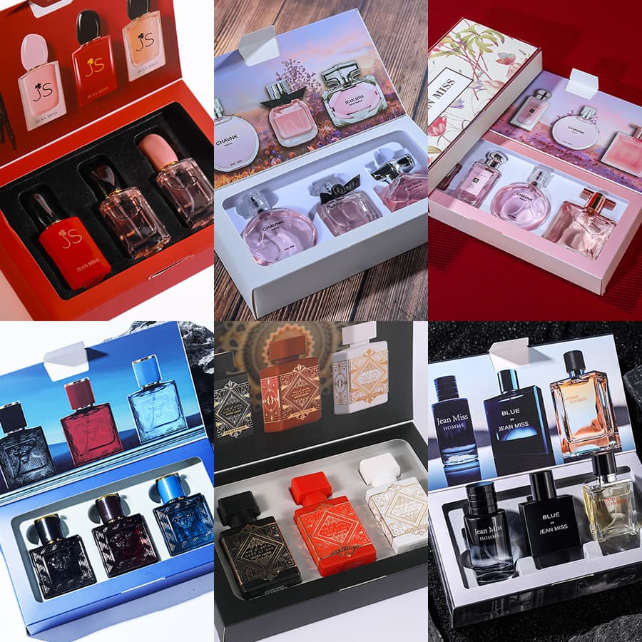 Cross-border Perfume Set Premium Long-lasting Fragrance Vietnamese Women's Perfume Gift Box Men's Cologne Wholesale