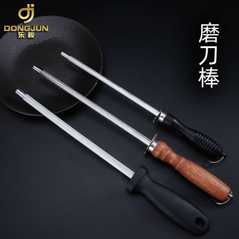 Knife sharpening rod stainless steel household kitchen gadget manufacturer direct sales knife matching whetstone kitchen knife