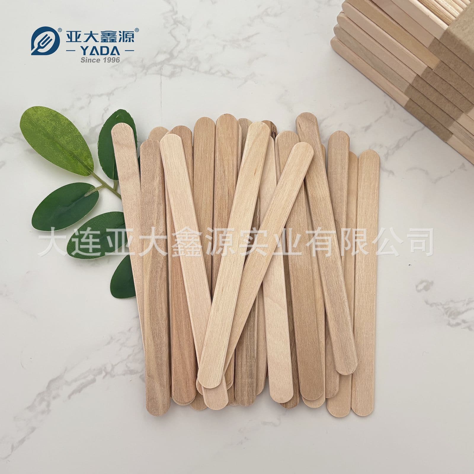 114 Popsicle Sticks Disposable Wooden Ice Cream Sticks Popsicle Sticks Wooden Craft Sticks Custom Logo Printing