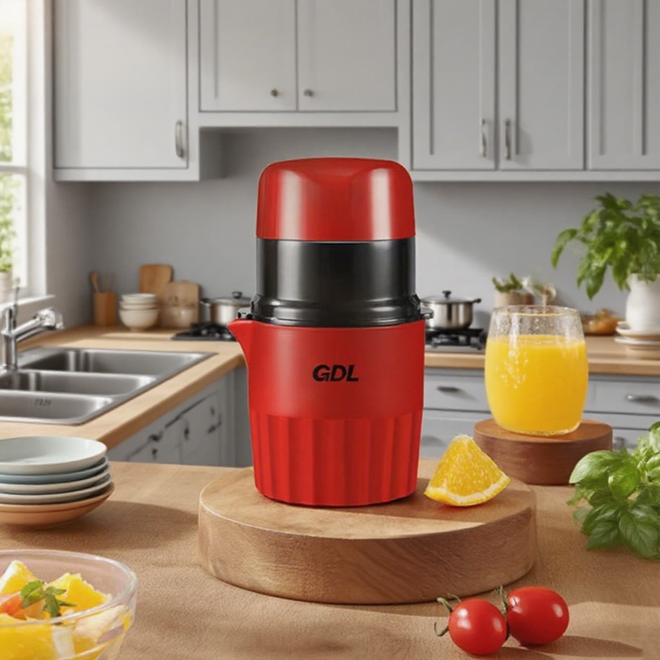 Gaodapai manual juicer cup, portable quick juice extraction, home lemon orange vegetable fruit juicer portable