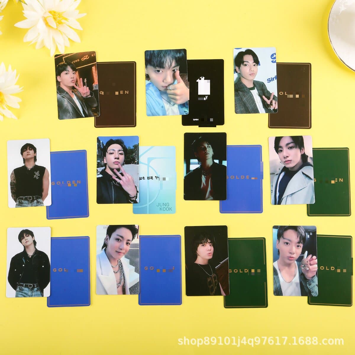 FD Boy Group Jungkook Personal SOLO Same Style Photocard