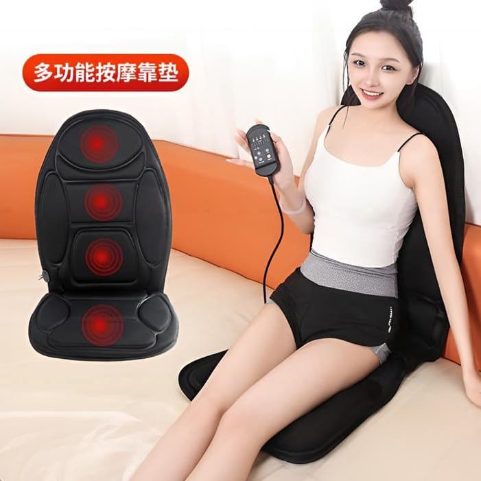 Car Massage Cushion, Home and Car Full Body Neck Massager, Car Massage Cushion Back Support, Massage Seat Cushion