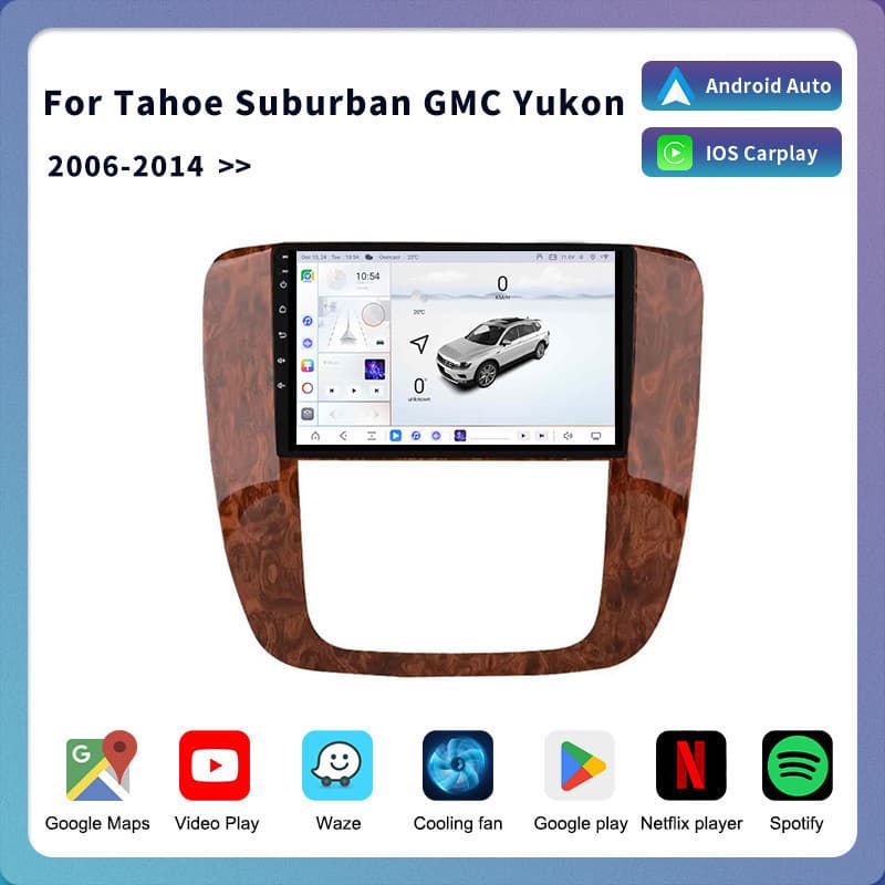 Suitable for Gmc Yukon Chevy Tahoe Suburban Android Auto Stereo Gps