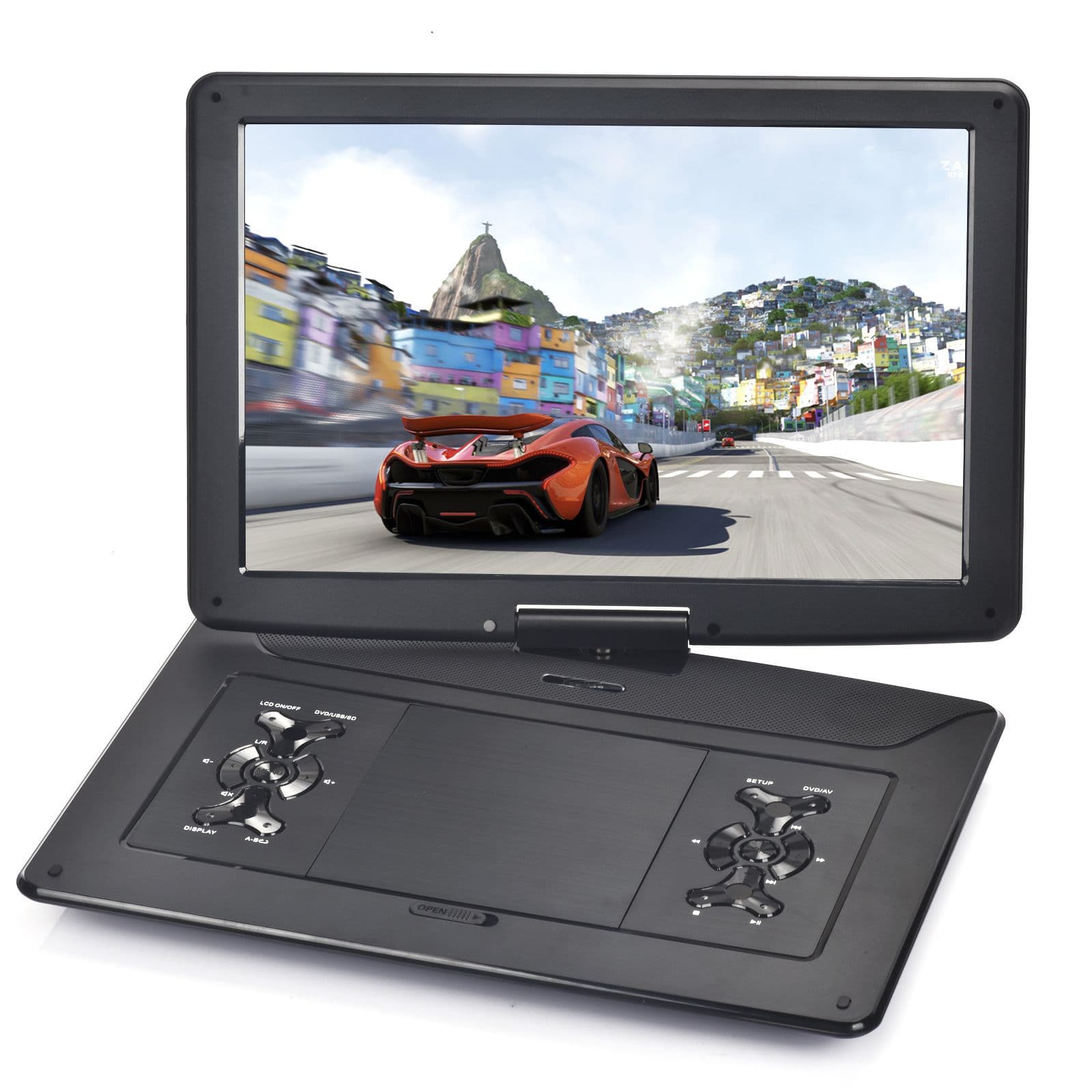 22-inch High-Definition Portable DVD/CD Player (English Version)