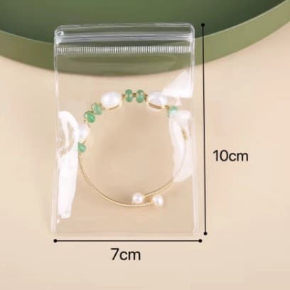 PVC Multi-Size Assorted Cross-Border Resealable Bags, Food-Grade High Transparency Stand-Up Thickened Packaging Bags, Large Resealable Bags