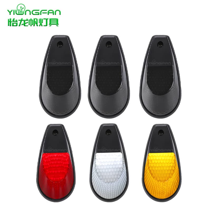 Smoked Lens 6LED Truck Side Marker Light DC12-24V